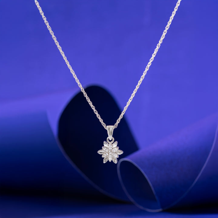 Shimmer Daisy Chain Pendant