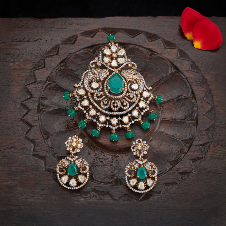 Tusk & Petal Pendant Set