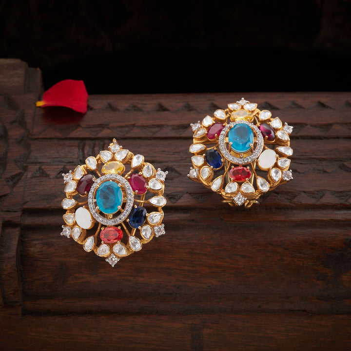 Pranava Blossom Studs