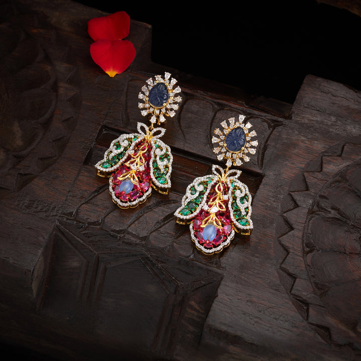 Carvenza Sapphoris Danglers