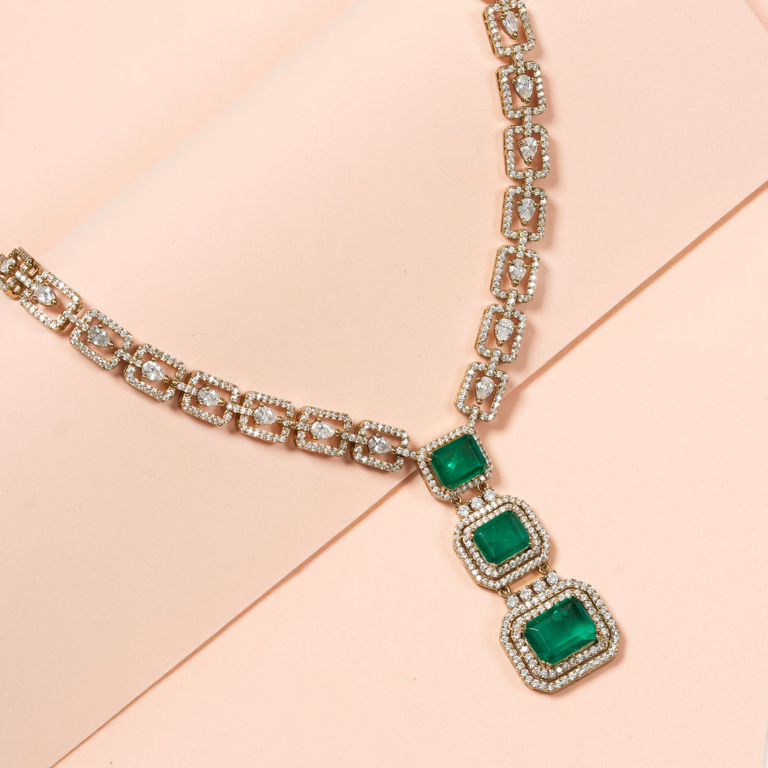 Triple Crown Necklace