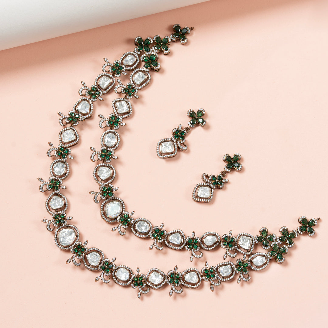 Lily Two Strand Necklace Set