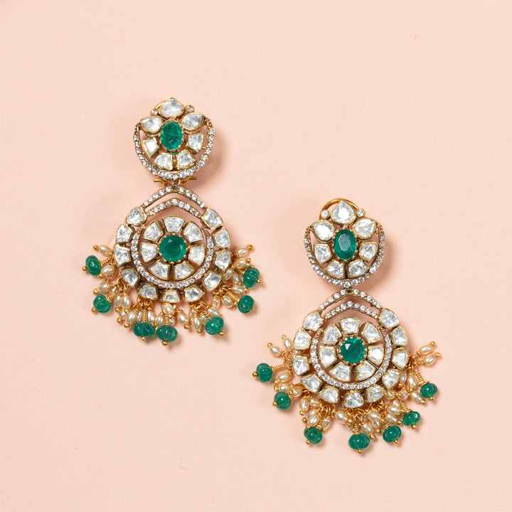 Floramira Polki Necklace Set