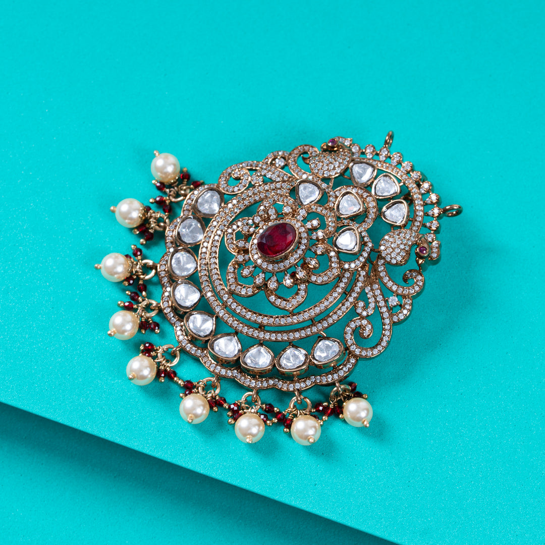 Ruby Glowdrop Pendant