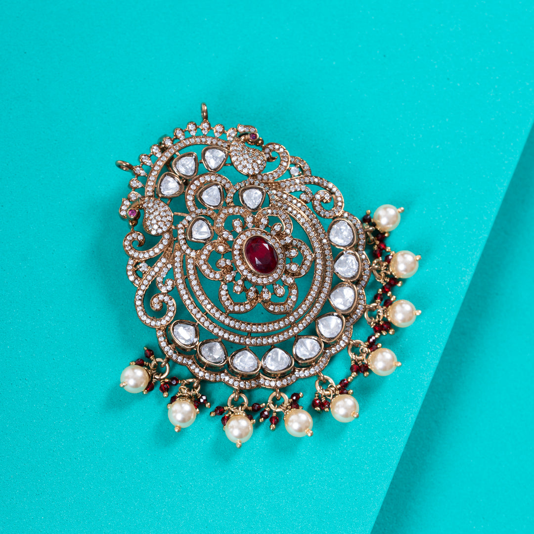 Ruby Glowdrop Pendant