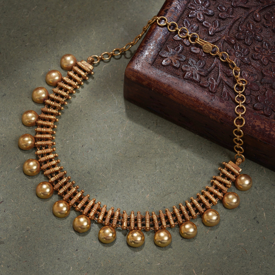 Gajra Antique Necklace