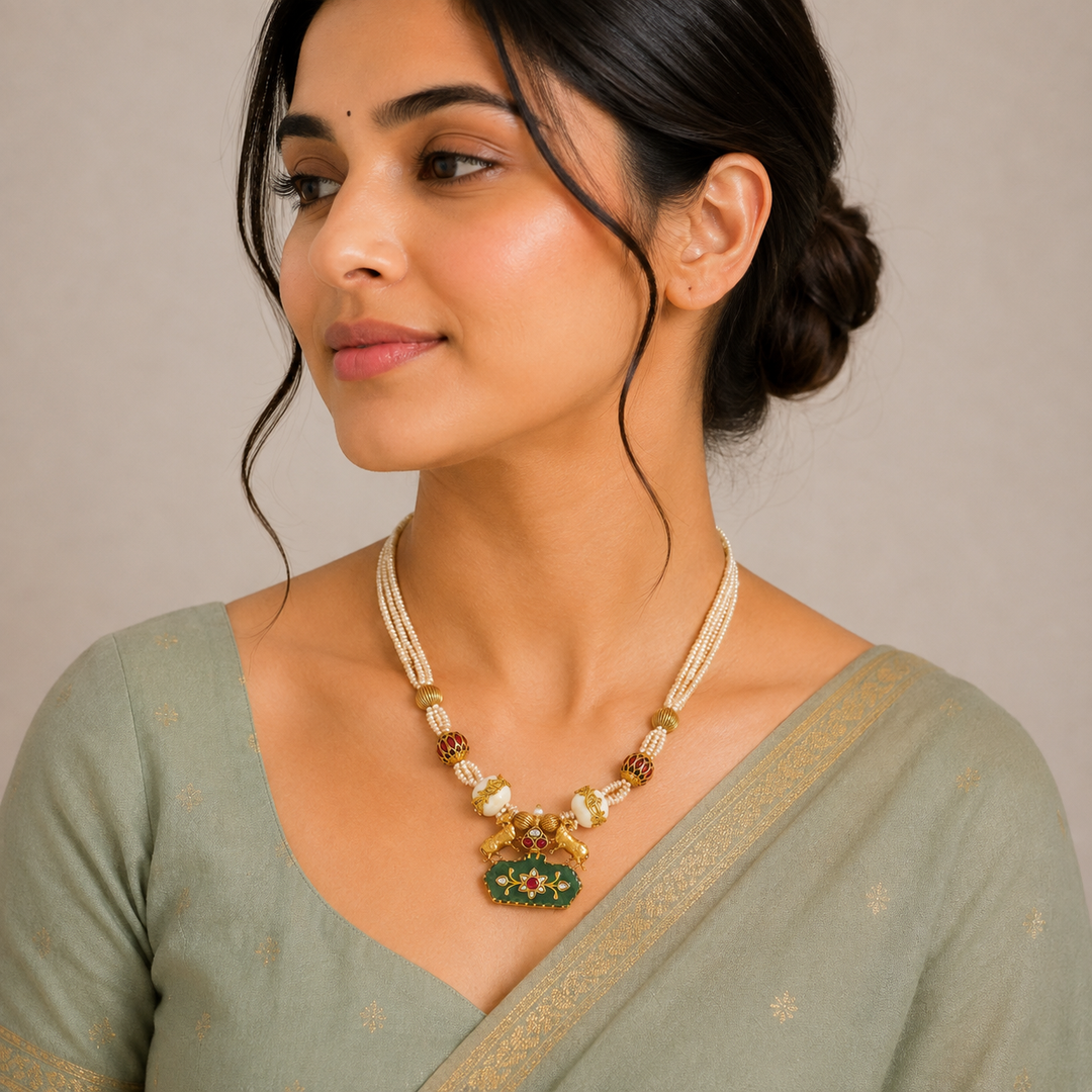Kusumvya Antique Necklace