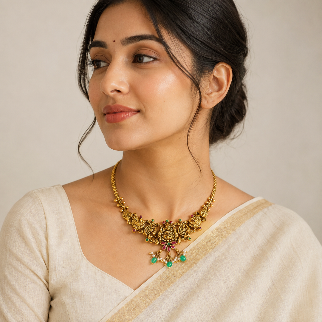 Indira Temple Necklace