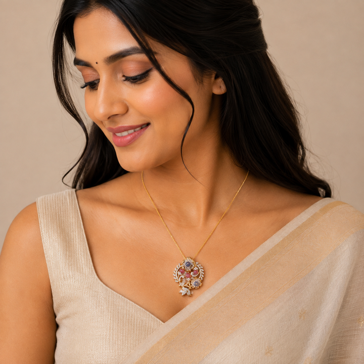 Paradis Royale CZ Pendant