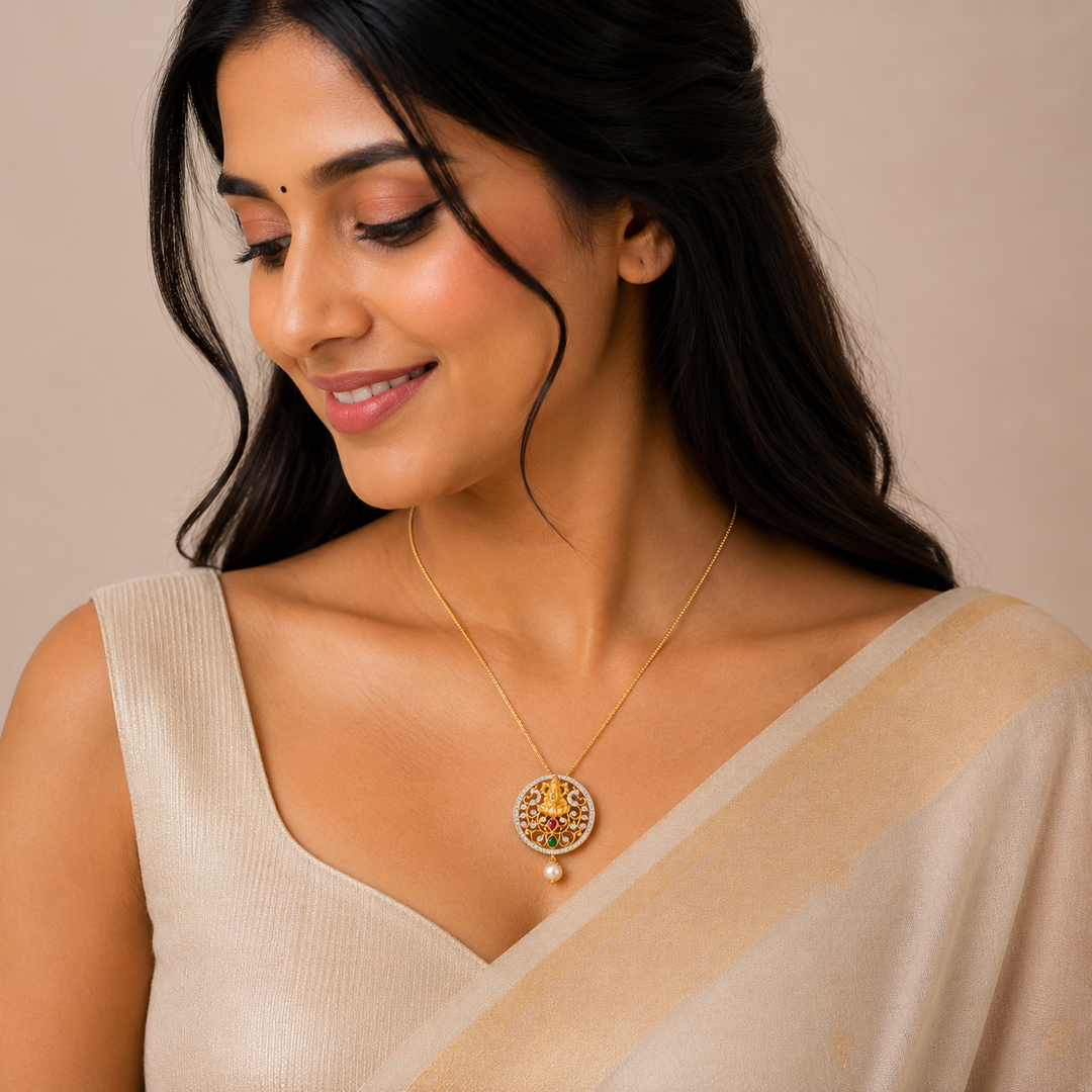 Mahalaksha Temple Pendant