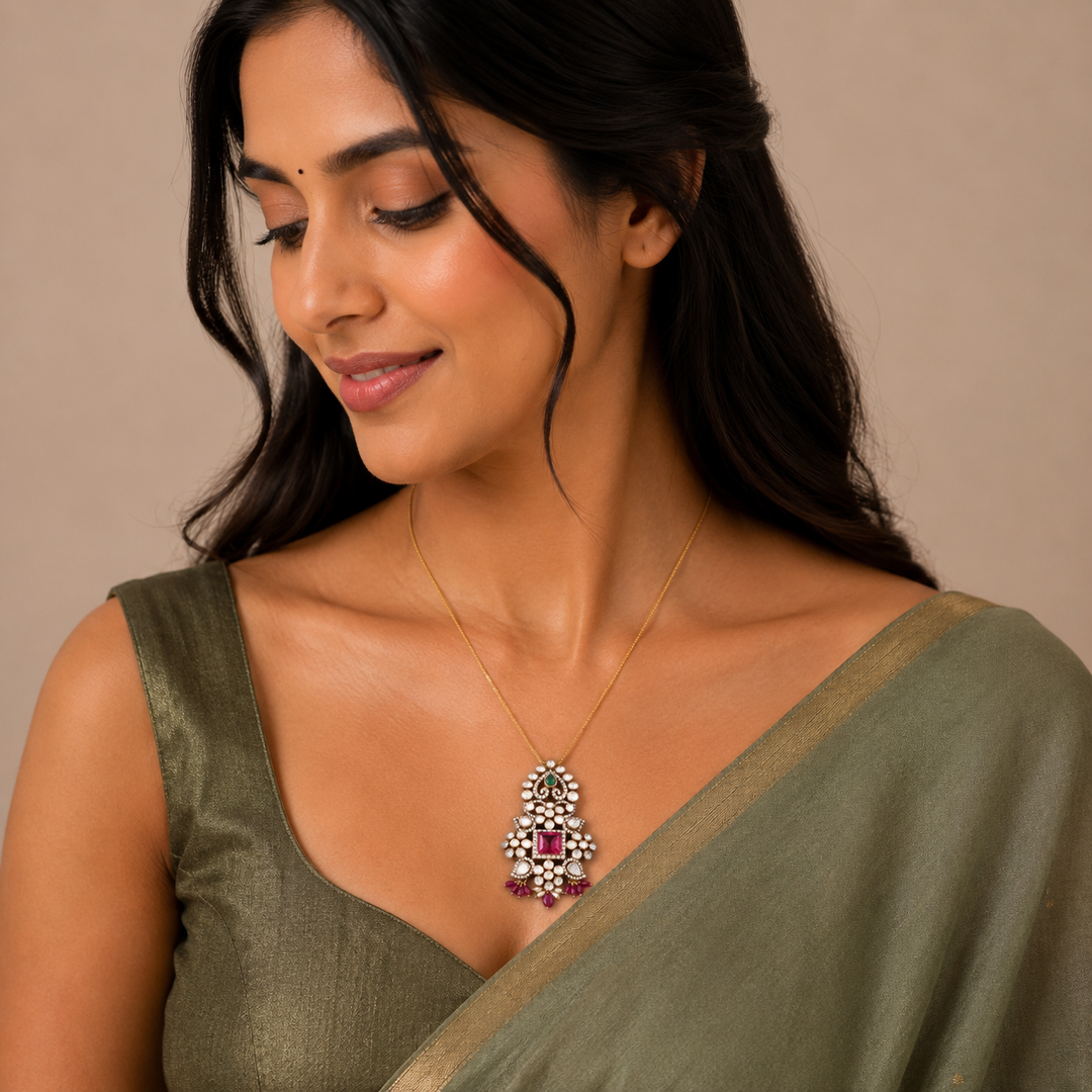 Rubyndra Gemstone Pendant