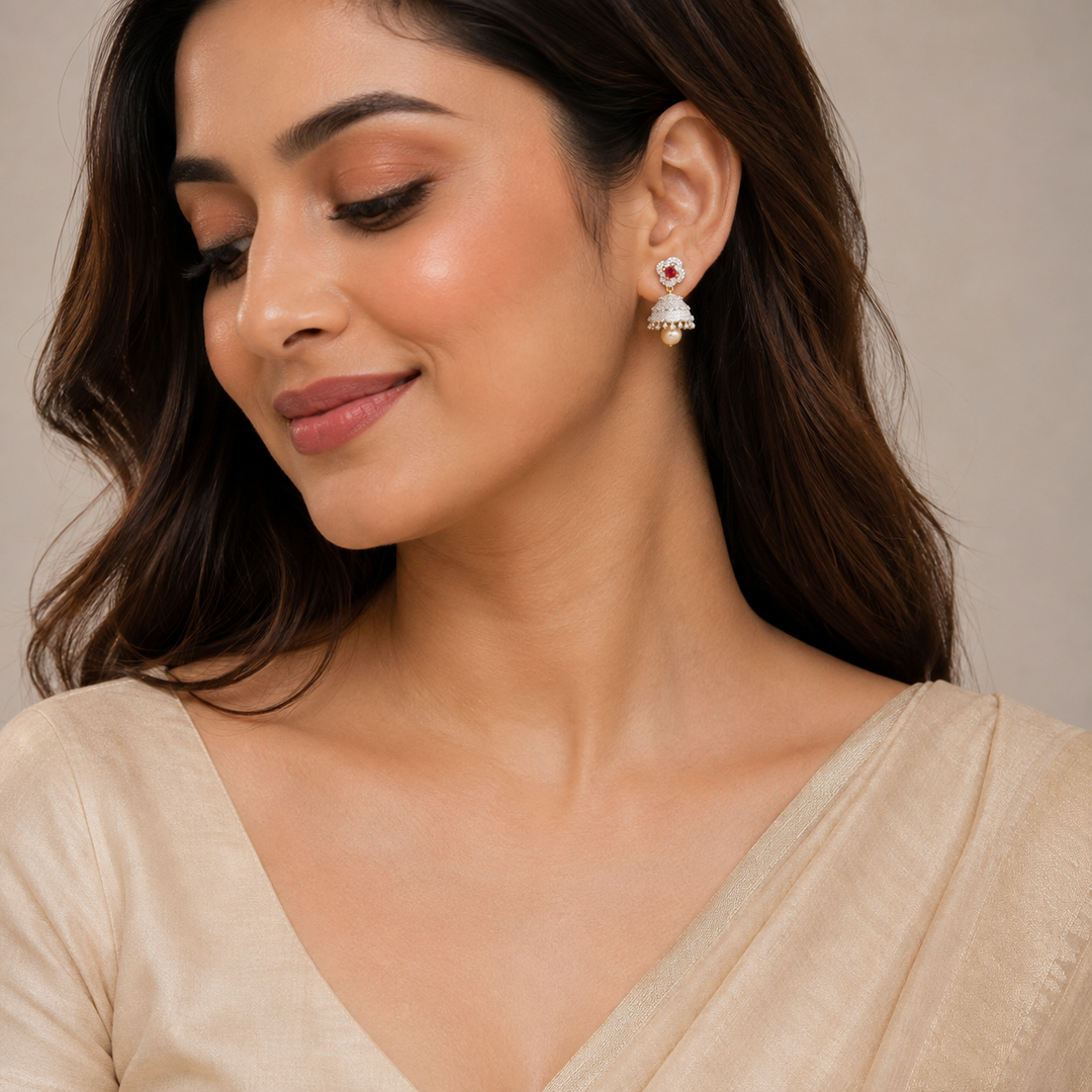 Tavisha Zircon Jhumki