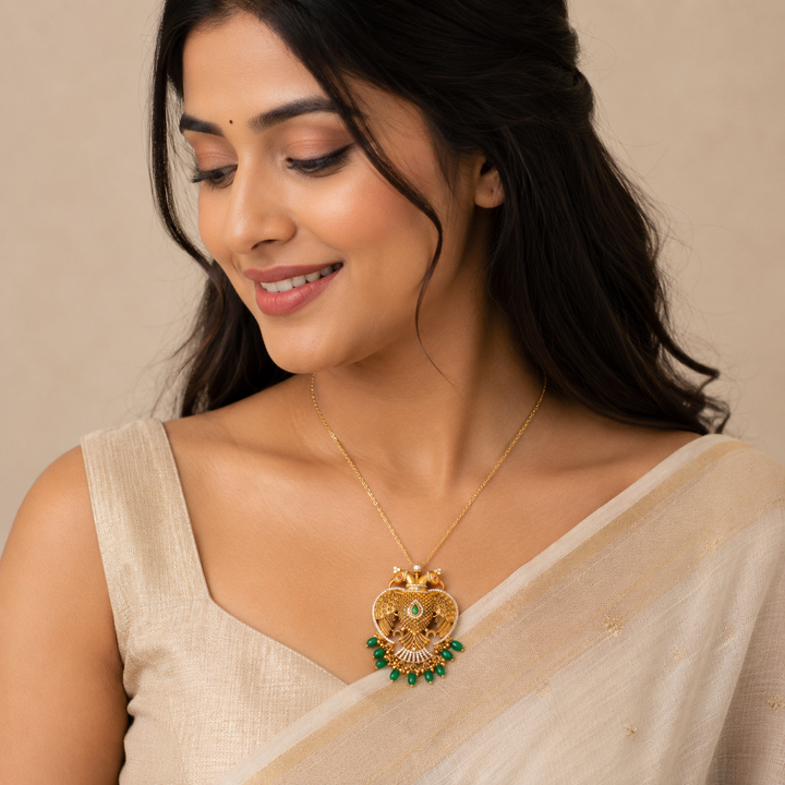 Dvi Mukha Pakshi Pendant