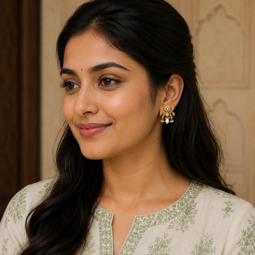 Vasantika Antique Studs