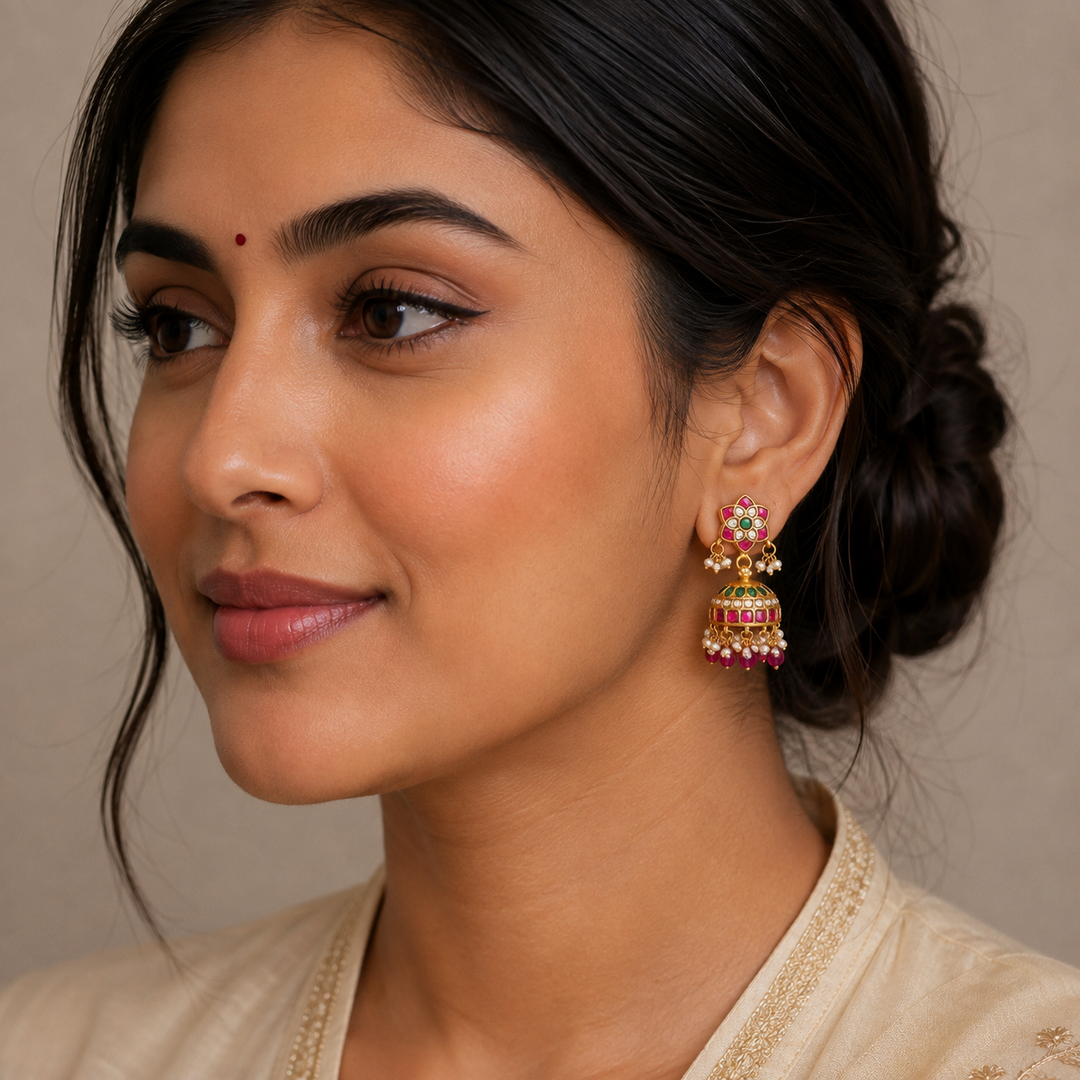 Sampada Kundan Jhumki