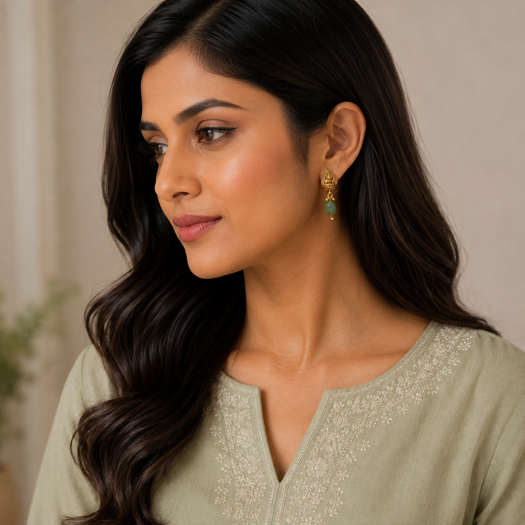 Shreya Temple Studs