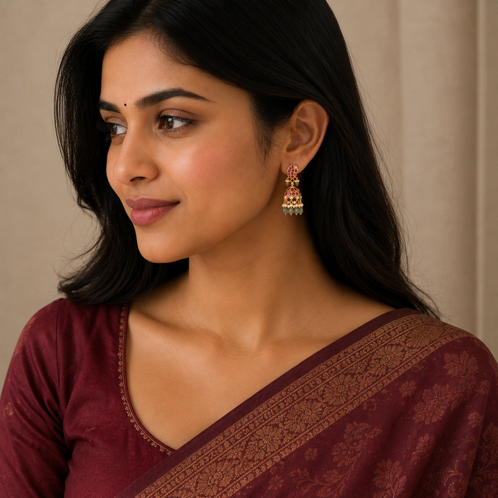 Mayurvalli Kundan Jhumki
