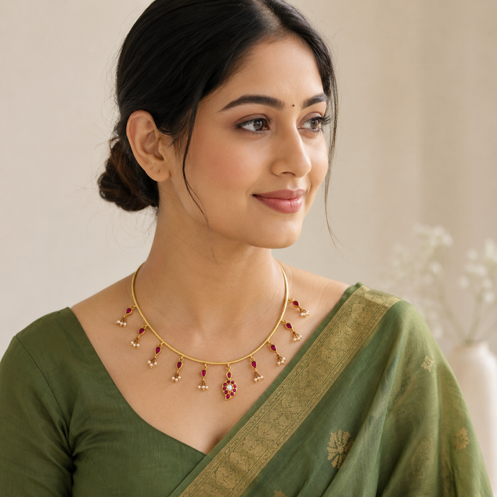 Ishira Reversible Kundan Kanti