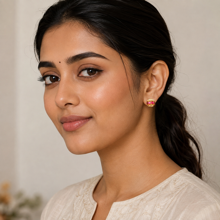 Ball Royale Kundan Studs