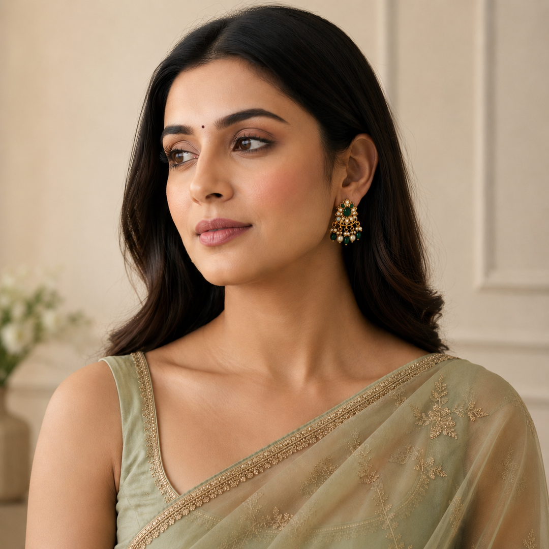 Mallika Kundan Studs