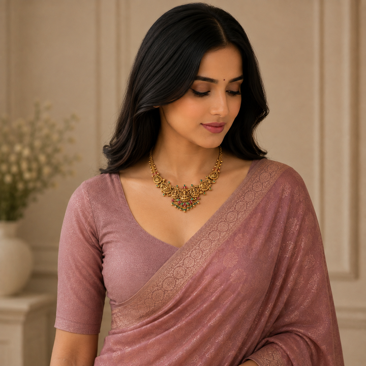 Dhan-Lakshmi Temple Necklace