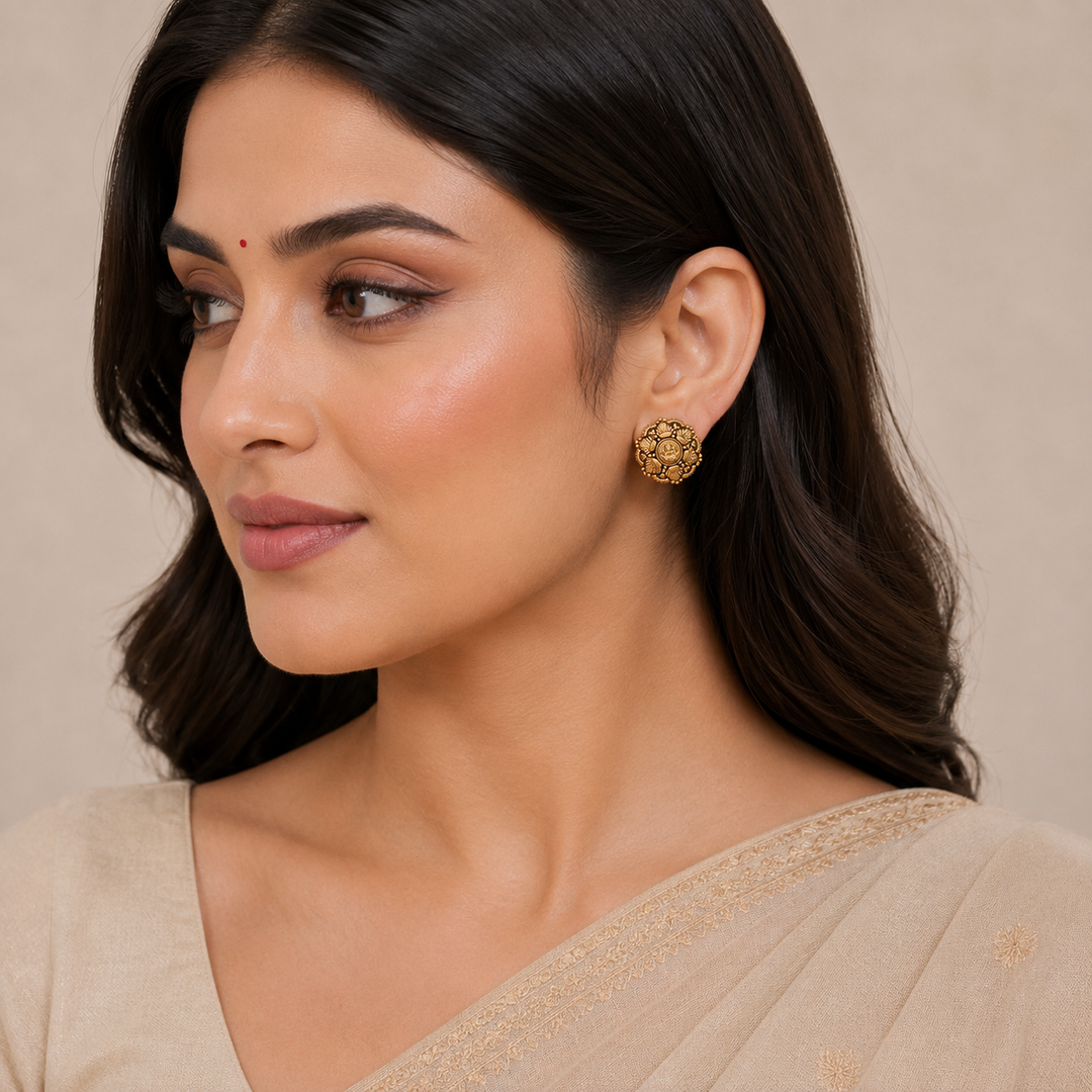 Champika Temple Studs