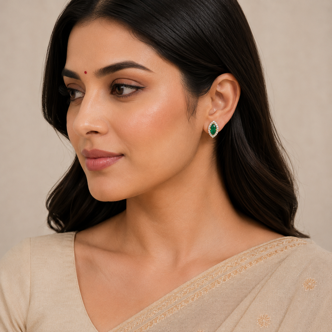 Greenia CZ Studs
