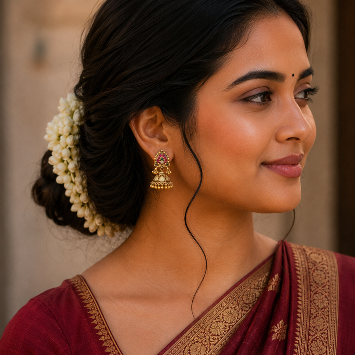 Nakshi Vilasa Jhumkis