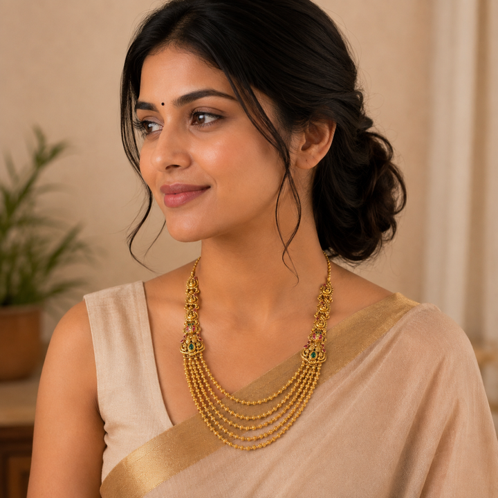 Sukhpakshi Nakshi Necklace