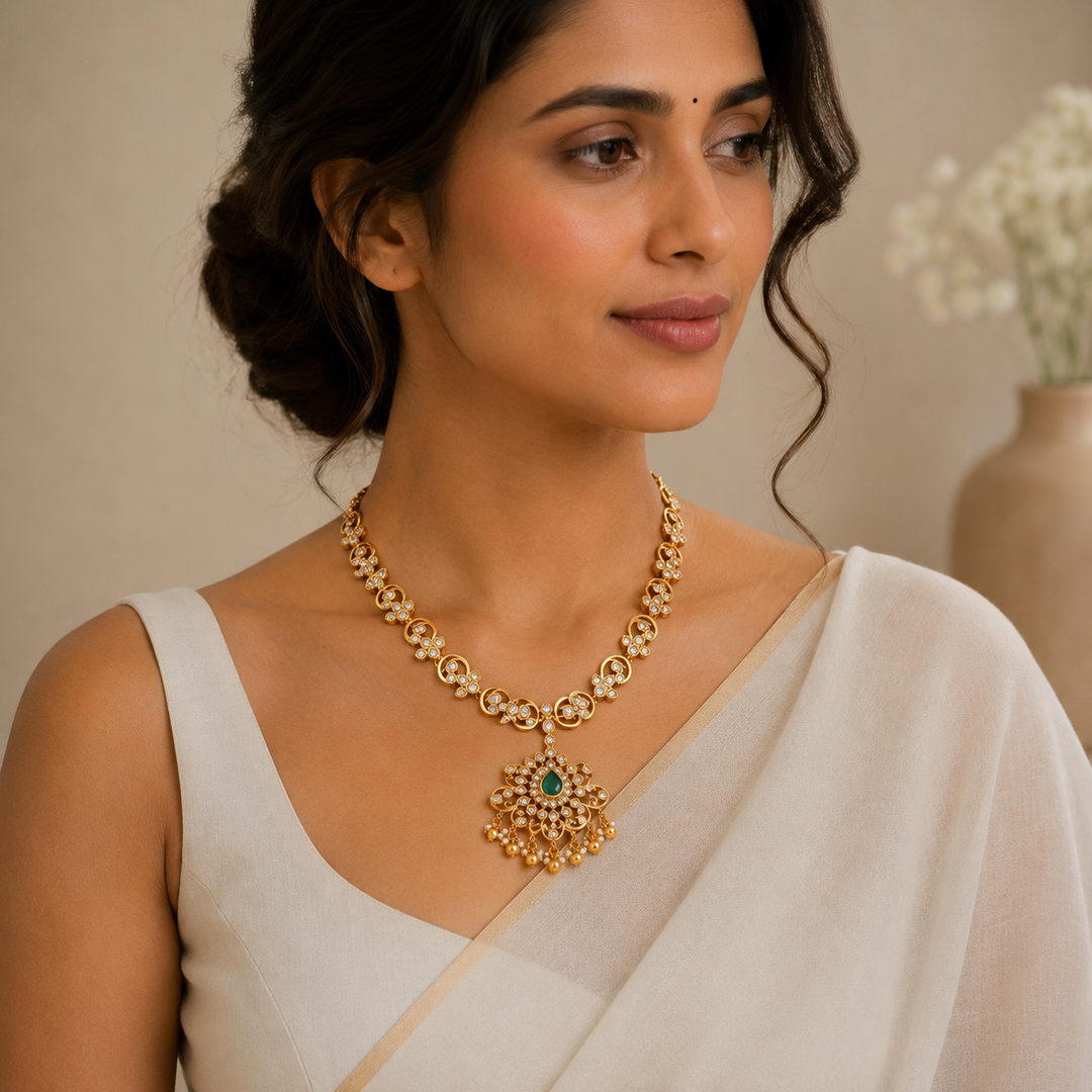 Padmapushpi Stone Necklace