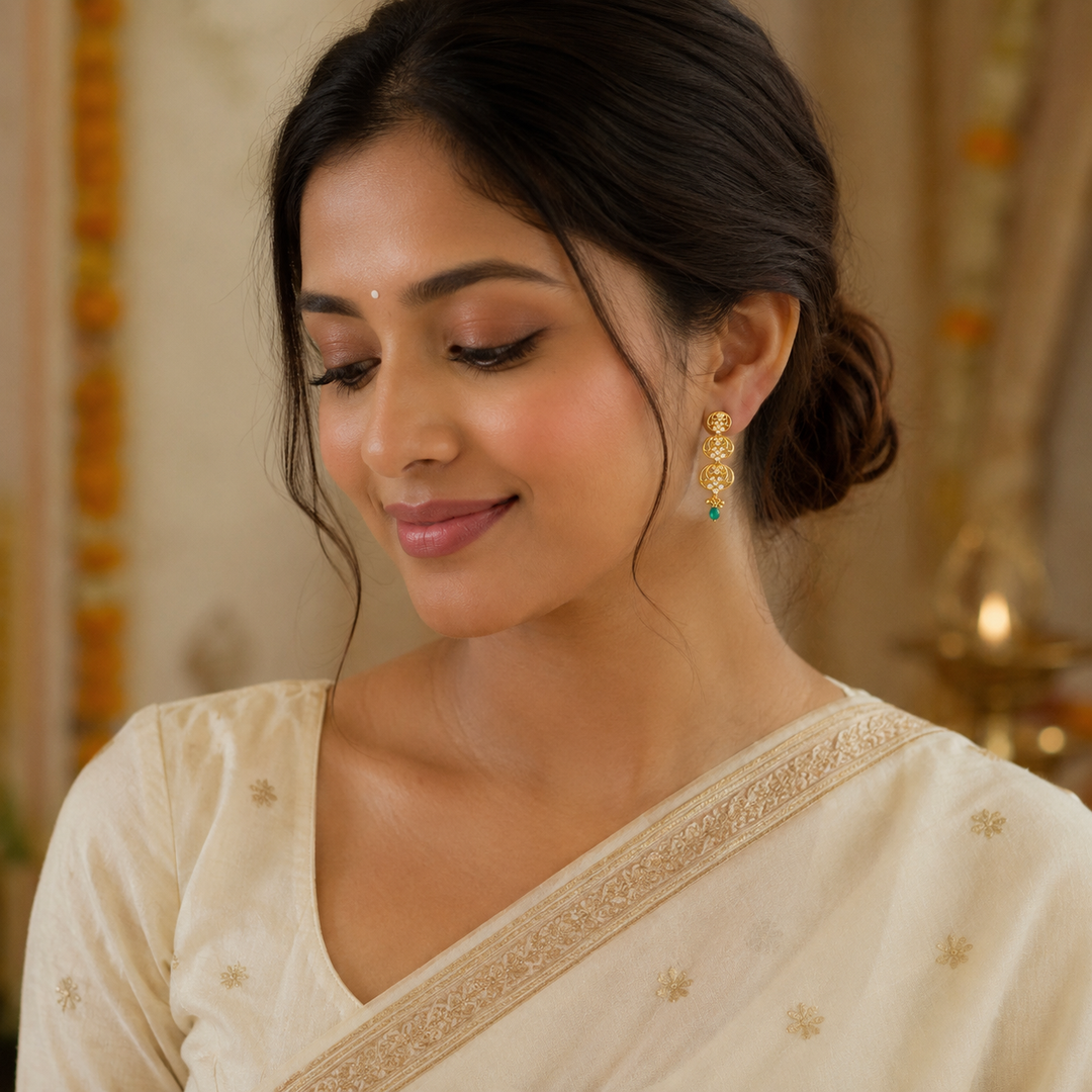 Aadhira Stone Danglers