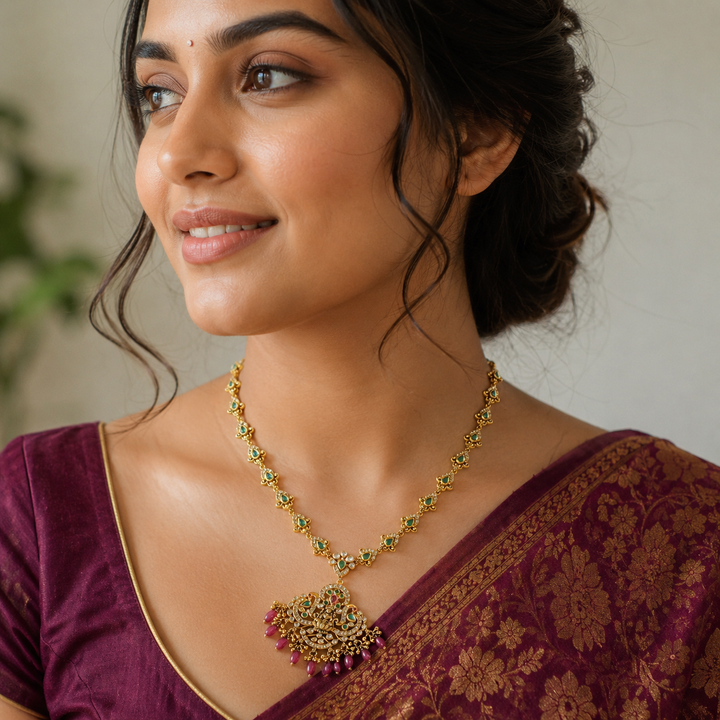Aravinda Temple Necklace