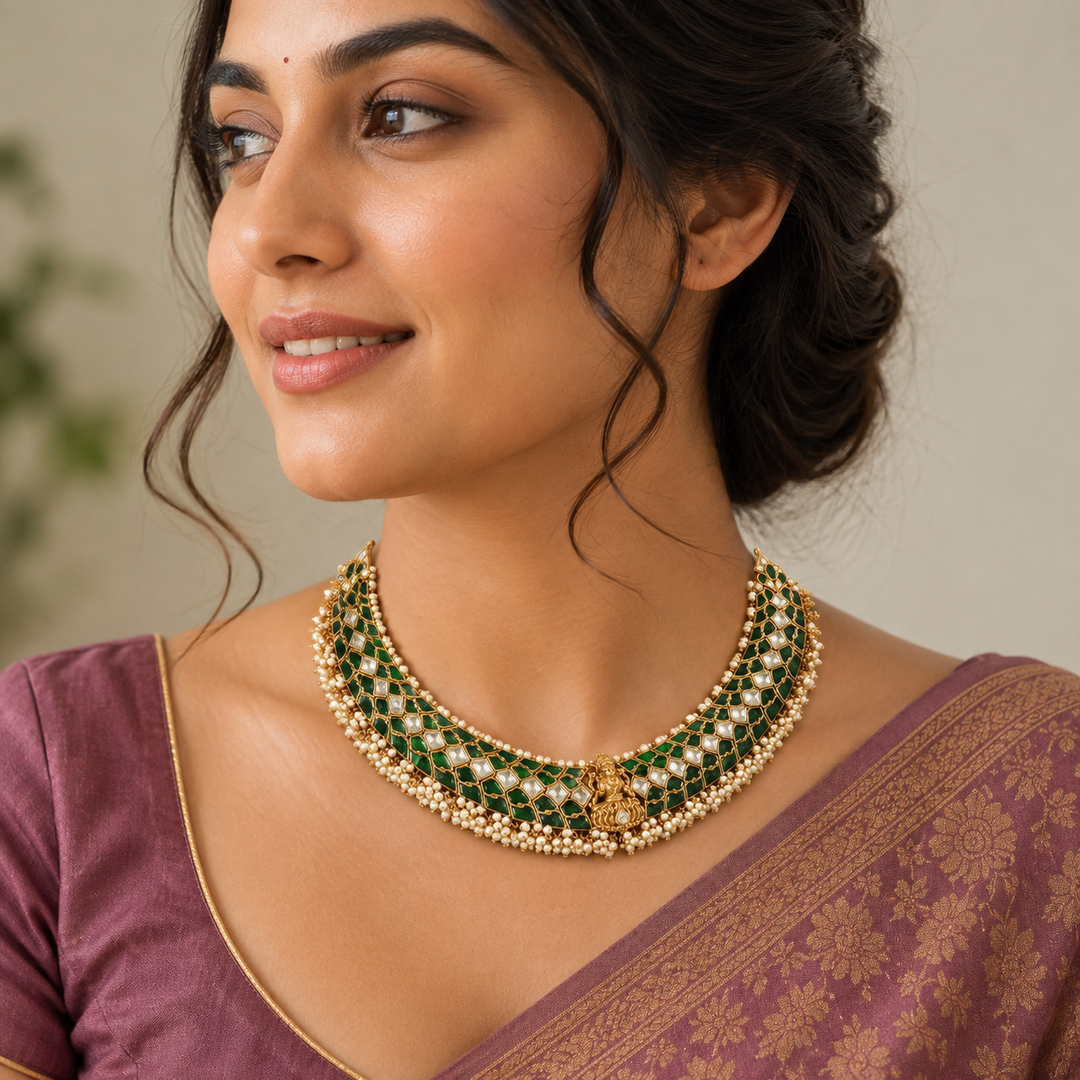 Sampada Temple Necklace