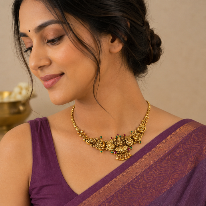 Haripriya Temple Necklace