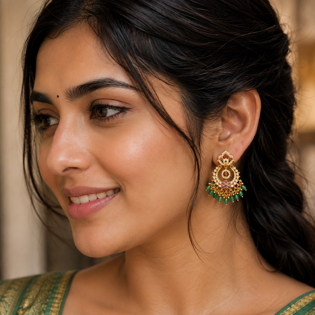 Shilvani Stone Danglers