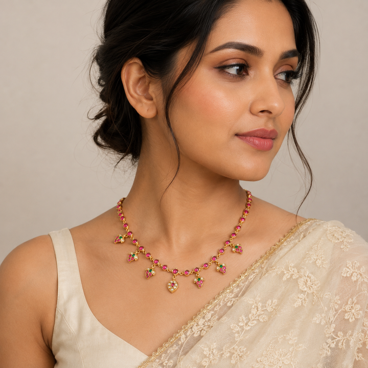 Pearika Kundan Necklace