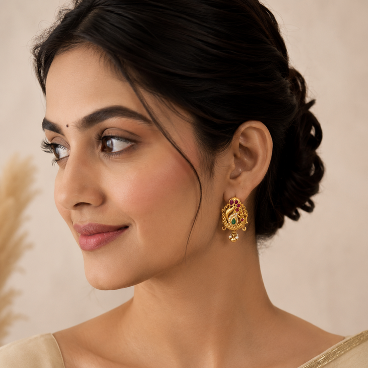 Mayura Sampada Stone Studs