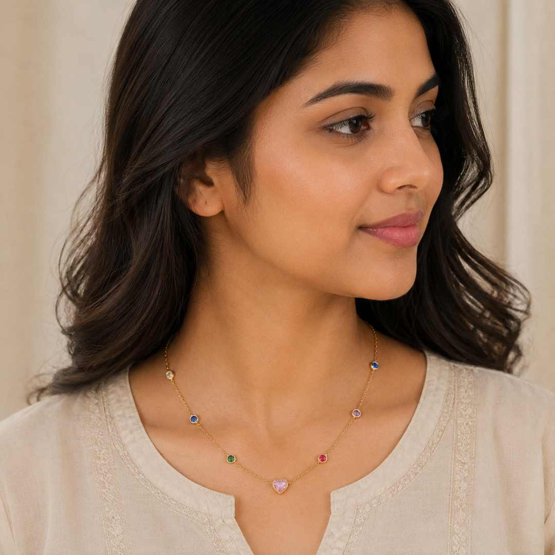 Pink-Heart Chain