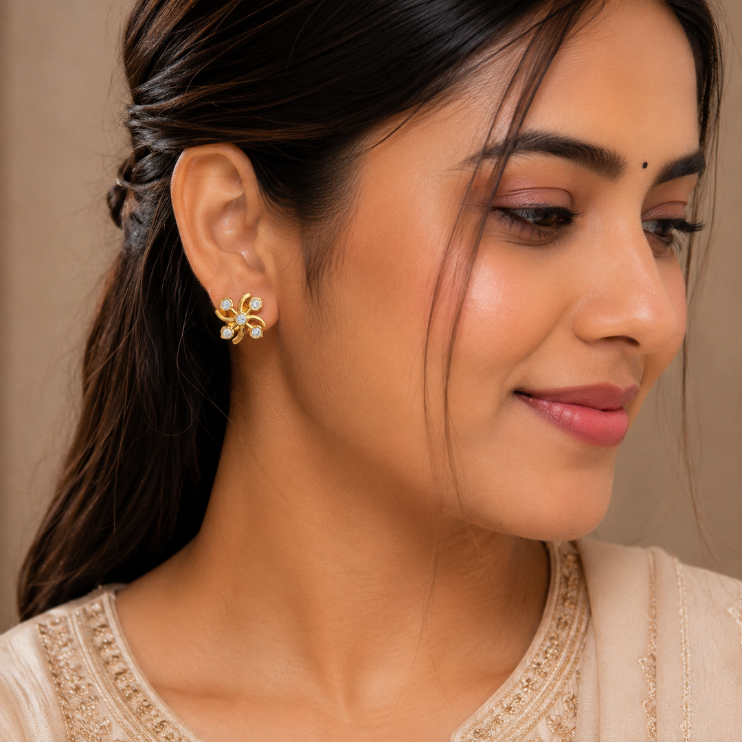 Fiora Stone Studs