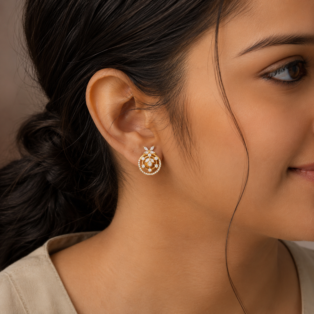 Sparkling Stone Studs