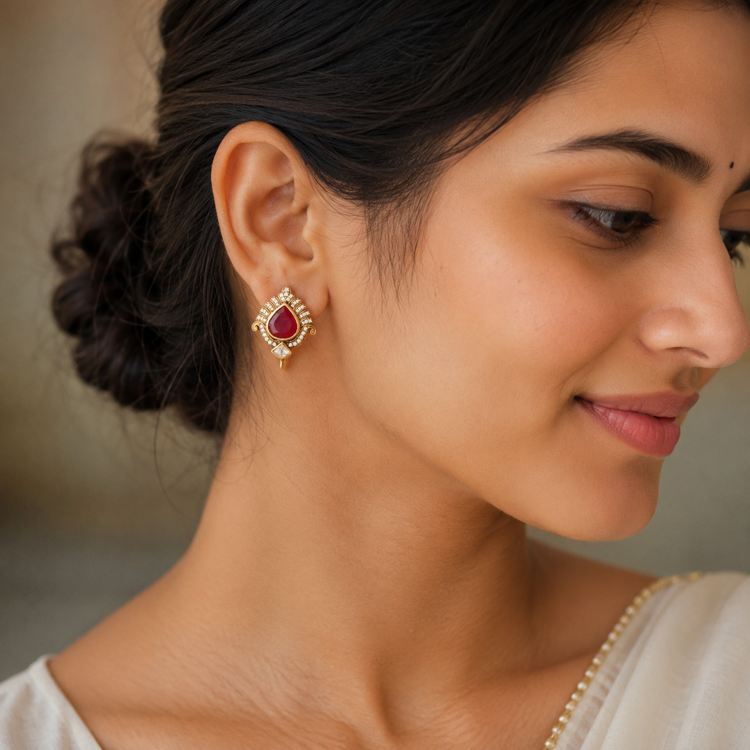 Vintara Luxe Victorian Studs