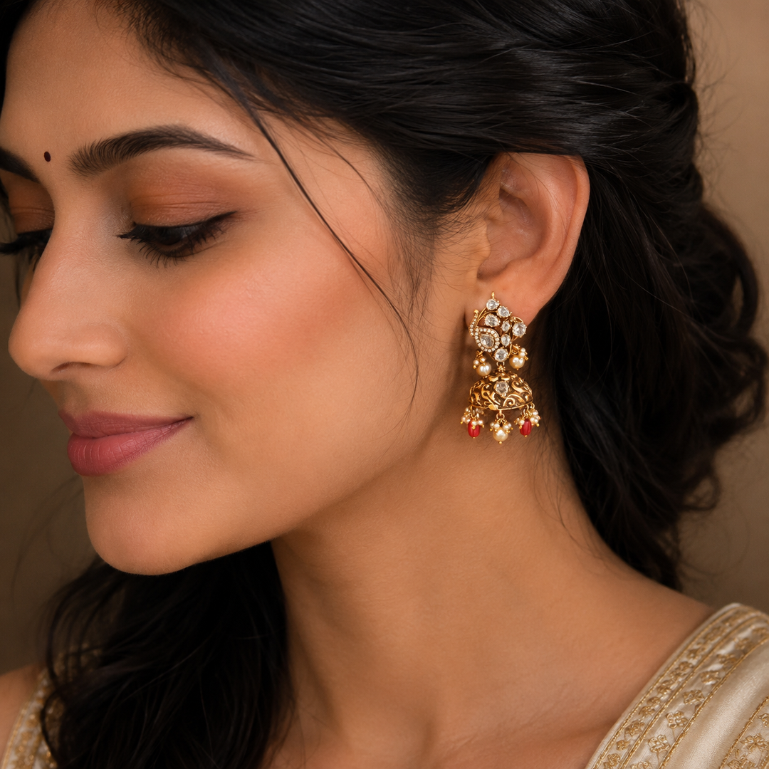 Mayuriya Nakshi Jhumka