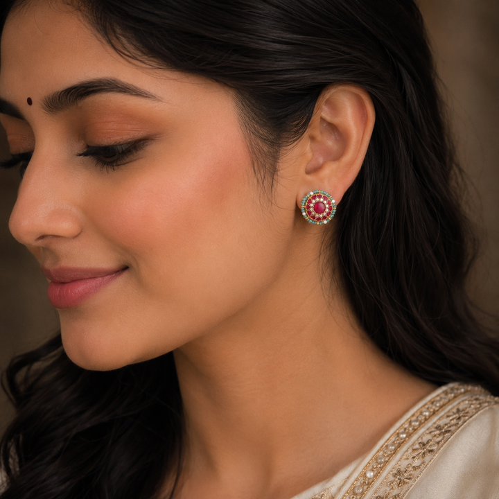 Florina Kundan Studs