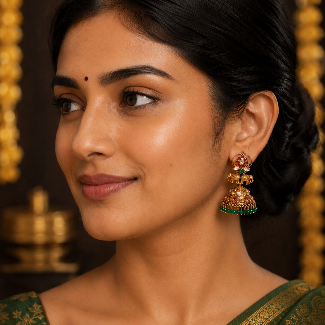 Gajveer Nakshi Jhumka