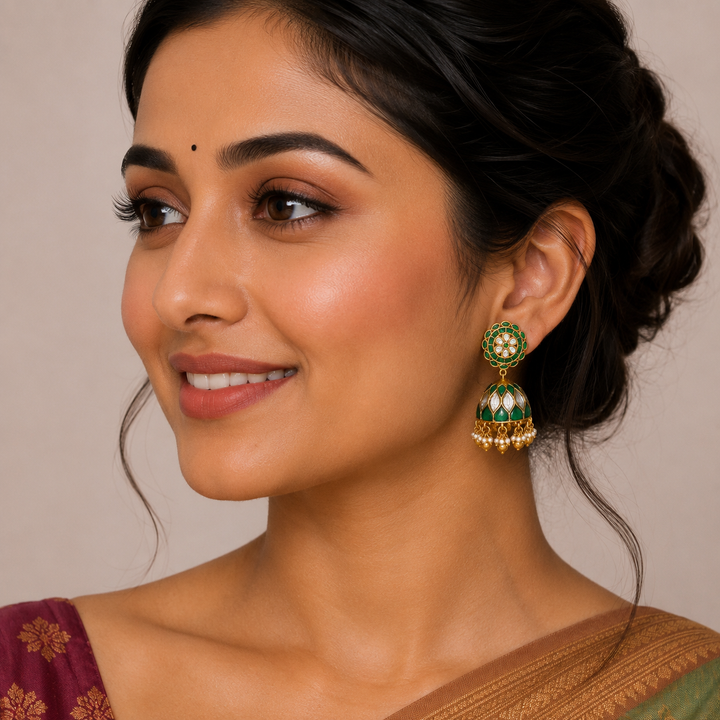 Sumanashri Kundan Jhumka