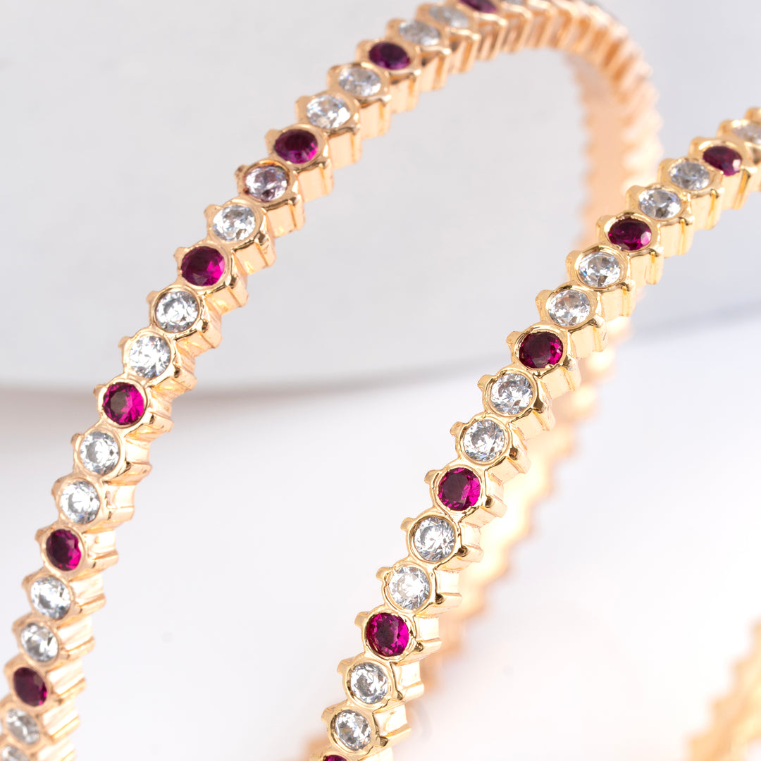 Czar Ruby Bangles