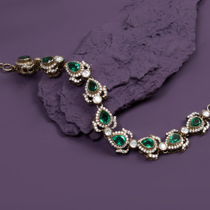 Emerald Veil Bracelet