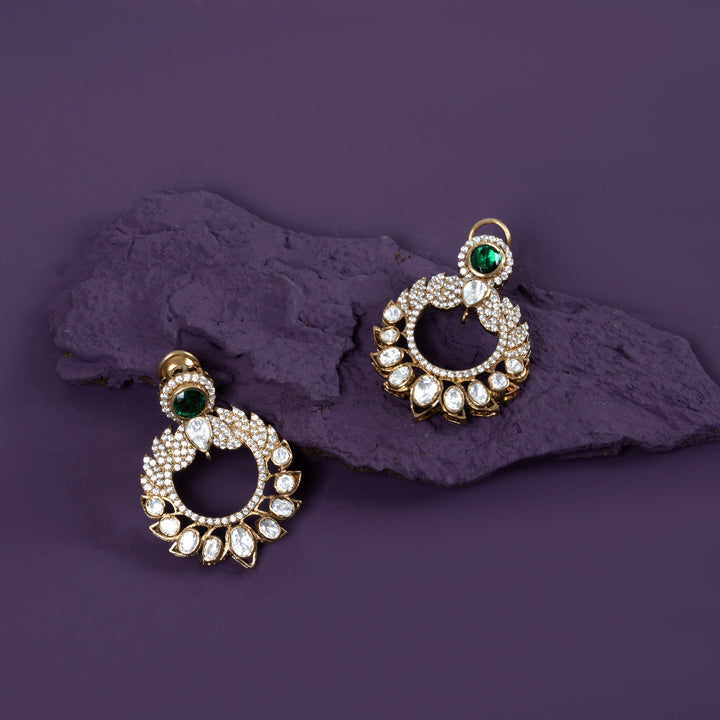 Regalia Verde Danglers
