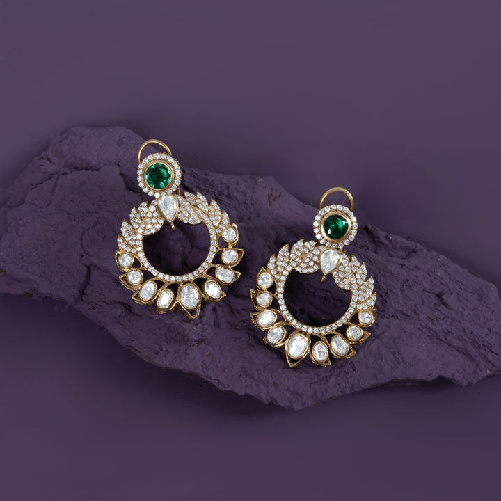 Regalia Verde Danglers
