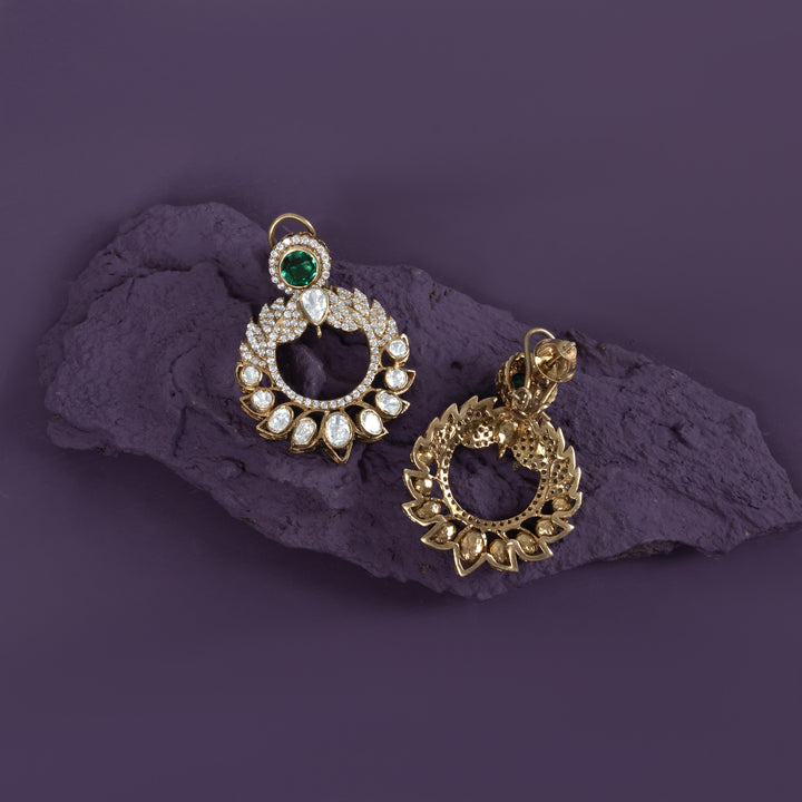 Regalia Verde Danglers